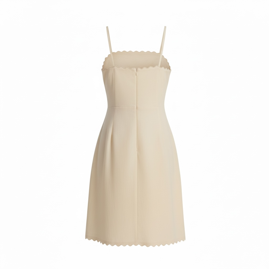 Summer Linen Suspender Dress
